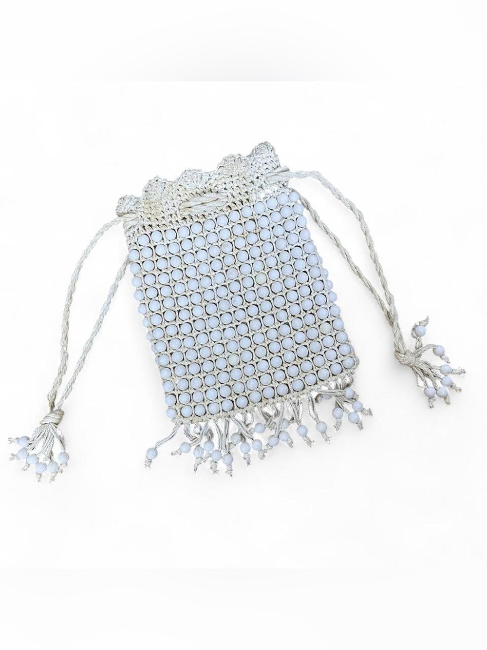 Vintage 70s Beaded Bag